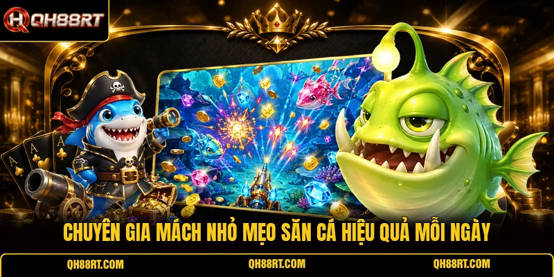 Chuyên gia mách nhỏ mẹo săn cá hiệu quả mỗi ngày