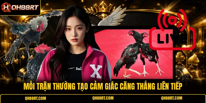 Mỗi trận thường tạo cảm giác căng thẳng liên tiếp