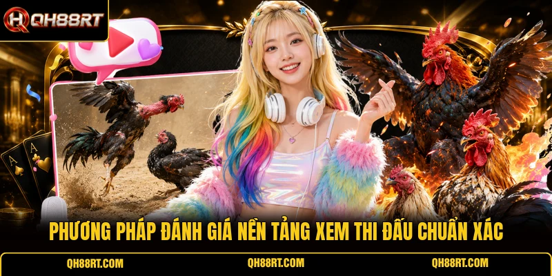 Phương pháp đánh giá nền tảng xem thi đấu chuẩn xác